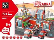 Klocki - Blocki Straż Pożarna Komenda Straży Pożarnej KB8051 - miniaturka - grafika 1