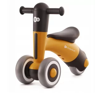 Kinderkraft Minibi Rowerek Biegowy Honey Yellow - Rowerki biegowe - miniaturka - grafika 1