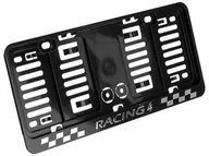 Akcesoria motoryzacyjne - inny Ramka na tablicę rejestracyjną małą 305x114mm 3D Racing N11-9678 - miniaturka - grafika 1