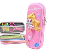 Piórniki - Piórnik szkolny wielofunkcyjny saszetka SYRENKA TUBA (C044) - miniaturka - grafika 1