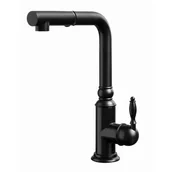 Baterie kuchenne - Berg Retro Black bateria kuchenna stojąca czarny 830157B - miniaturka - grafika 1