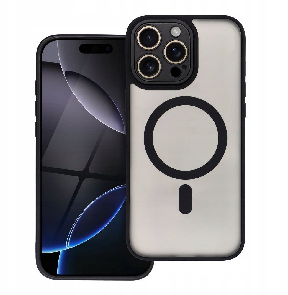 Futerał VARIETE MAG COVER kompatybilny z MagSafe do IPHONE 12 PRO czarny