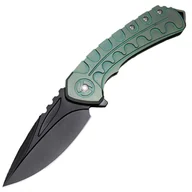 Noże - Nóż składany Bestech Knives Buwaya - Green - miniaturka - grafika 1