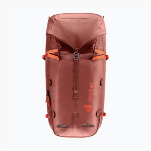Plecak wspinaczkowy deuter Guide 34+8 l redwood/papaya - Sprzęt wspinaczkowy - miniaturka - grafika 1