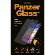 Szkła hartowane na telefon - PanzerGlass szkło ochronne Edge to Edge dla Apple iPhone Xr/11 czarne - miniaturka - grafika 1