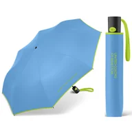 Parasole - Automatyczna parasolka Benetton z kontrastową lamówką - miniaturka - grafika 1