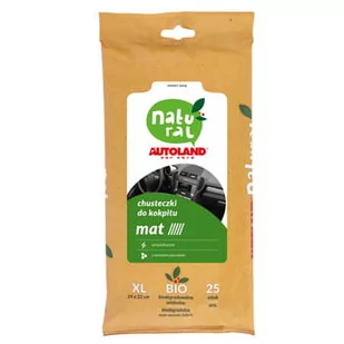 Natural Chusteczki Do Kokpitu Naturalne 25Szt. - Kosmetyki samochodowe - miniaturka - grafika 1