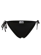 Stroje kąpielowe - Calvin Klein Damski dół od bikini Kobiety czarny jednolity, S - miniaturka - grafika 1
