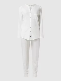 Bielizna nocna - Piżama z bawełny merceryzowanej model ‘Pure Essence’ - grafika 1
