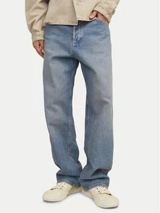 Jack&Jones Jeansy Alex 12259781 Niebieski Baggy Fit - Spodnie męskie - miniaturka - grafika 1