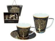 Filiżanki - Kpl. filiżanka i kubek - G. Klimt, Drzewo życia (CARMANI) - miniaturka - grafika 1