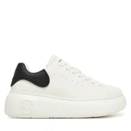 Sneakersy damskie - Sneakersy Armani Exchange XDX188 XV937 N480 Biały - miniaturka - grafika 1