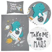 Pościel dla dzieci - Pościel 90 x 120 Bawełna Dziecięca Maya Mo 4279B - miniaturka - grafika 1