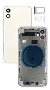 Obudowa kompletna BIAŁA do Apple iPhone 11 korpus ramka plecki - Części serwisowe do telefonów - miniaturka - grafika 1