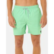 Kąpielówki męskie - Spodenki surfingowe męskie Rip Curl Daily Volley Zielony - miniaturka - grafika 1