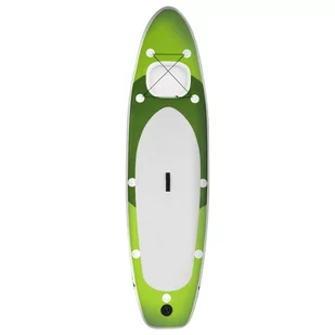Nadmuchiwana deska SUP z akcesoriami, zielona, 300x76x10 cm Lumarko! - Deski SUP i akcesoria - miniaturka - grafika 4