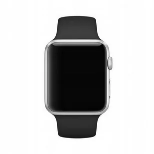 Mercury pasek Silicon Apple Watch 42/44/ 45 mm czarny/black - Akcesoria do smartwatchy - miniaturka - grafika 4