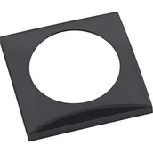 Klawisze i ramki - Hager polo Integro Flow Ramka pojedyncza czarna 0918272510 0918272510 - miniaturka - grafika 1