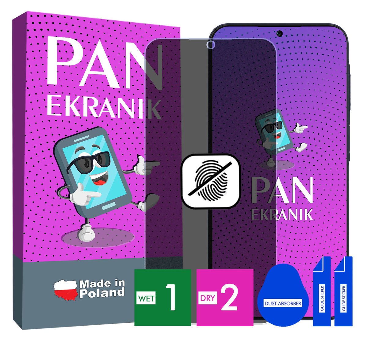 FOLIA 5D PRYWATYZUJĄCA MATOWA DO SAMSUNG GALAXY A15 5G CAŁY EKRAN