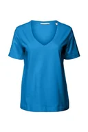 Koszulki i topy damskie - ESPRIT T-shirt damski, 430/niebieski, S - miniaturka - grafika 1