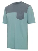 Koszulki sportowe męskie - Protective Koszulka funkcyjna w kolorze zielonym - miniaturka - grafika 1