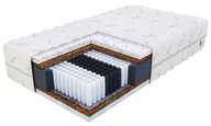 Materace - Materac multipocketowy FELICITY kokos, lateks, eucafeel - 140 x 200 - H4 twardy / H3 średnio twardy - 25 cm - miniaturka - grafika 1