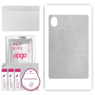 Akcesoria do tabletów i e-booków - folia naklejka skórka strukturalna na TYŁ do Umidigi G1 Tab Mini - Skóra Srebrna - apgo SKINS - miniaturka - grafika 1