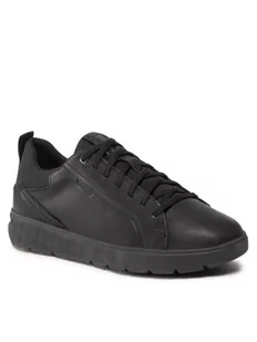 Geox Sneakersy U Spherica Ec4 B U25E7B 00085 C9999 Czarny - Sneakersy męskie - miniaturka - grafika 1