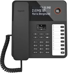 Gigaset Desk 600 schwarz int. - Telefony stacjonarne - miniaturka - grafika 1