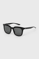 Okulary przeciwsłoneczne - Nike okulary przeciwsłoneczne damskie kolor czarny - miniaturka - grafika 1