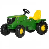 Jeździki dla dzieci - Rolly Toys John Deere 6210 R - Traktor na pedały 601066 - miniaturka - grafika 1