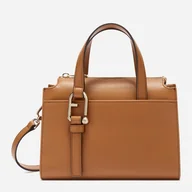 Torebki damskie - Torebka crossbody damska ze skóry naturalnej Furla WB01337BX2045RY0001007 Brązowa (8050597484204) - miniaturka - grafika 1