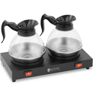 Podgrzewacz płyta grzewcza do kawy herbaty 2 dzbanki 160 W - Piece, kotły  i płyty grzejne gastronomiczne - miniaturka - grafika 1