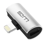 Adaptery i przejściówki - Redukcja WG Lightning/2x Lightning 8543) Srebrna - miniaturka - grafika 1