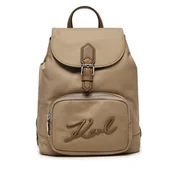 Plecaki - Plecak KARL LAGERFELD 245W3032 Beżowy - miniaturka - grafika 1