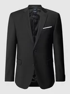 Marynarki męskie - Marynarka na 2 guziki o kroju slim fit z kieszenią z patką - miniaturka - grafika 1