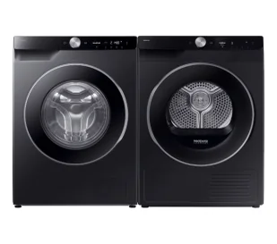 Samsung pralka WW90DG6U25LB 9kg 1400obr/min + suszarka DV90DG6845LB Optimal Dry AI Control 60cm 9kg - Zestawy zintegrowane AGD - miniaturka - grafika 1