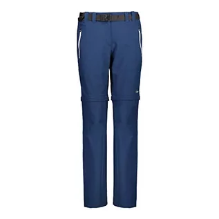 Spodnie damskie - CMP CMP damskie spodnie Zip Off Dry Function niebieski niebieski 38 3T51446 - grafika 1