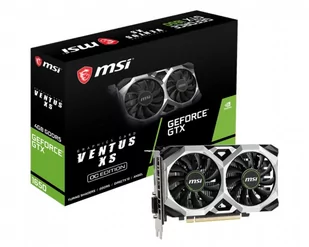 MSI GeForce GTX1650 VENTUS XS 4GB GDDR5 BOX - Karty graficzne - miniaturka - grafika 1