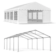 Pawilony ogrodowe - Namiot Imprezowy Letni 4x8x2 Biały SUMMER IPE - miniaturka - grafika 1