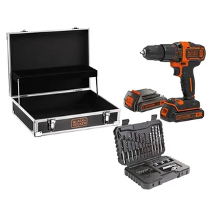 Black & Decker BDCHD18B2FC-QW wiertło - Zestawy elektronarzędzi - miniaturka - grafika 1