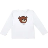 Koszulki dla chłopców - Guess Longsleeve Regular Fit - miniaturka - grafika 1
