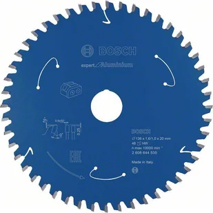 Tarcza Expert do Aluminium do bezprzewodowych pił ręcznych 136x20 Bosch 2608644535 - Tarcze do pił - miniaturka - grafika 1