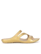 Klapki i japonki damskie - Crocs Klapki KADEE II METALLIC SANDAL W 210147-710 Złoty - miniaturka - grafika 1