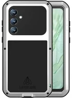 Etui i futerały do telefonów - LOVE MEI Etui Pancerne + szkło Powerful do Galaxy S23 FE, srebrne - miniaturka - grafika 1