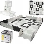 Maty edukacyjne - Mata edukacyjna/puzzle "Kształty" 36 szt. White Cloud - miniaturka - grafika 1