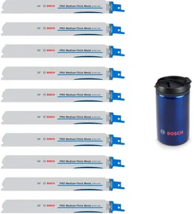 Reciprocating Saw Blade 10 TTM RSB+Mug - Brzeszczoty - miniaturka - grafika 1