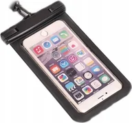 Etui i futerały do telefonów - Xrec Pokrowiec Wodoodporny Futerał na Telefon Smartfon - czarny - miniaturka - grafika 1