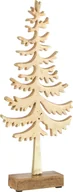 Choinki - Choinka Cienka Aluminiowa Złota Średnia - miniaturka - grafika 1