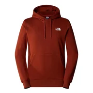 Bluzy sportowe męskie - Bluza The North Face Seasonal Graphic 0A7X1PUBC1 - brązowa - miniaturka - grafika 1